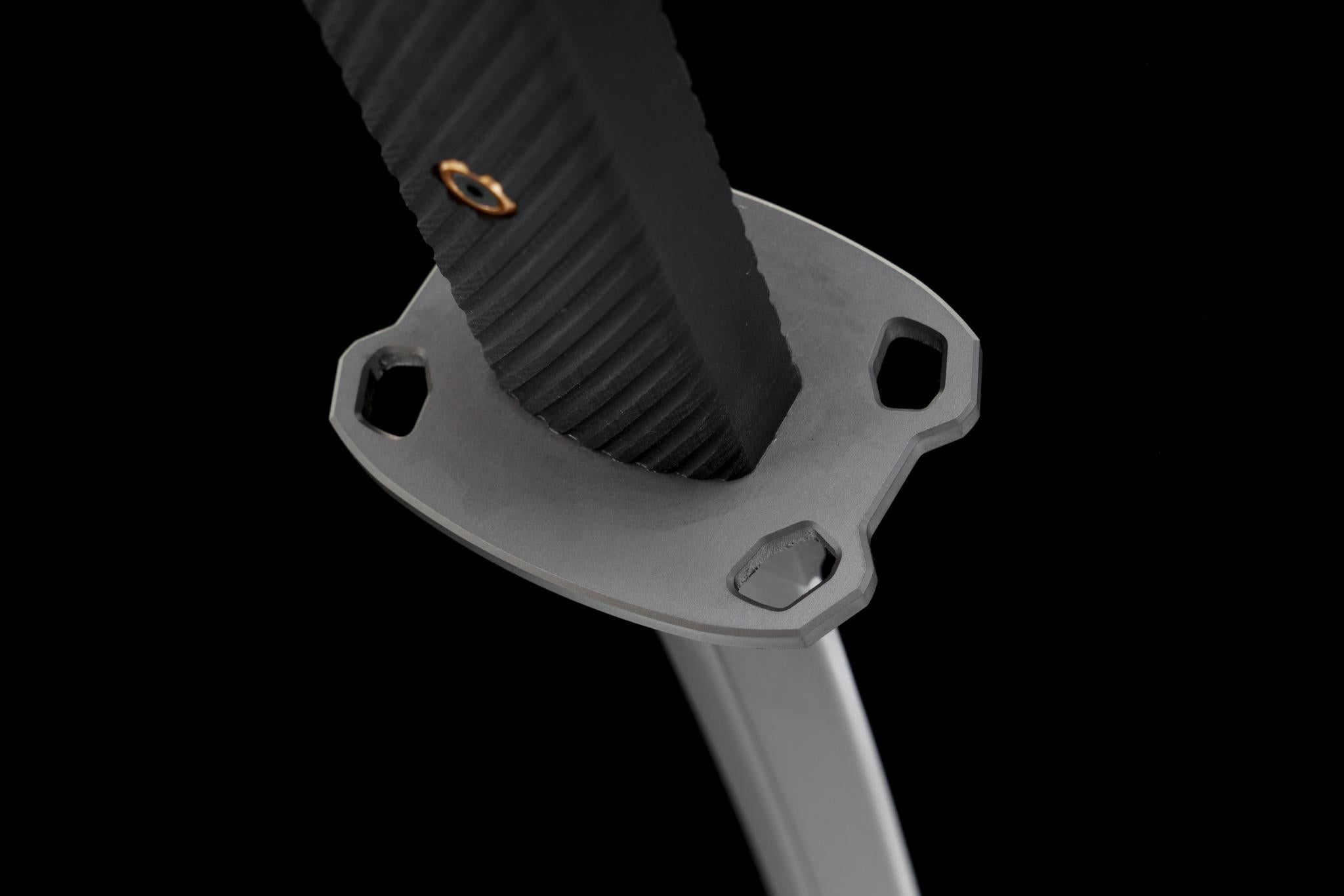 Voidstrike Tactical Katana Sword – 9SiCr High-Performance Steel - Ul – detail 7