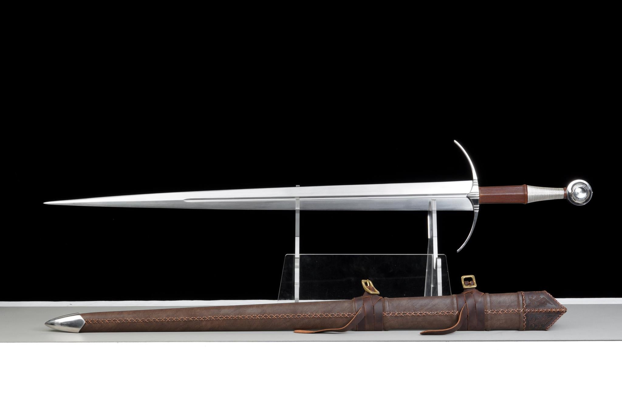 Ironcrest Longsword – 65 Manganese Steel – medieval sword