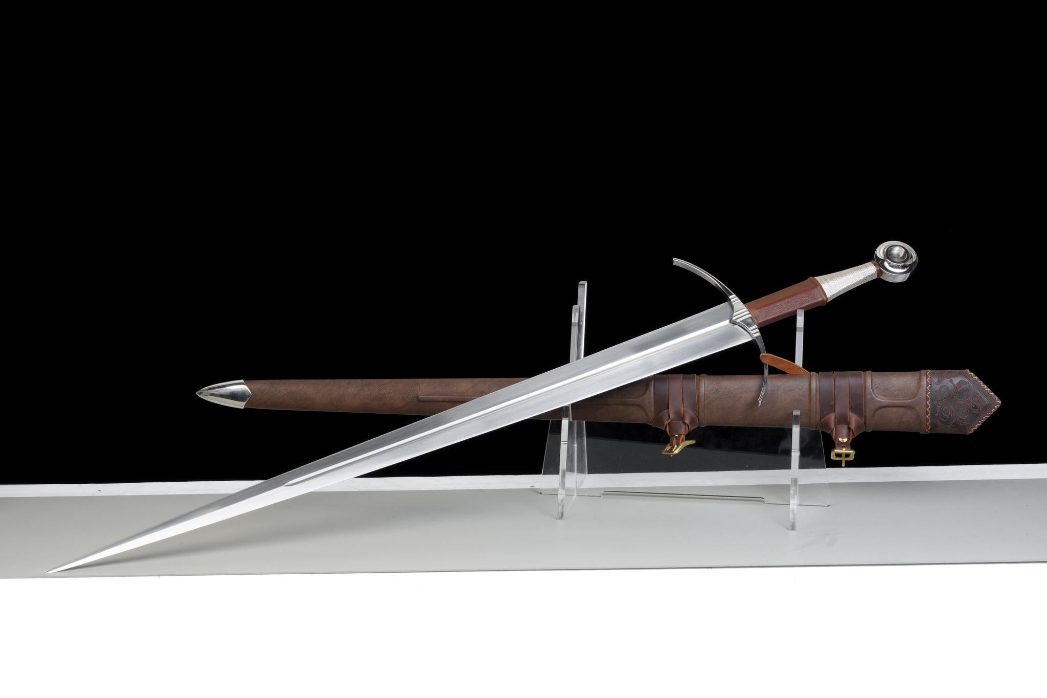 Ironcrest Longsword – 65 Manganese Steel – detail 3