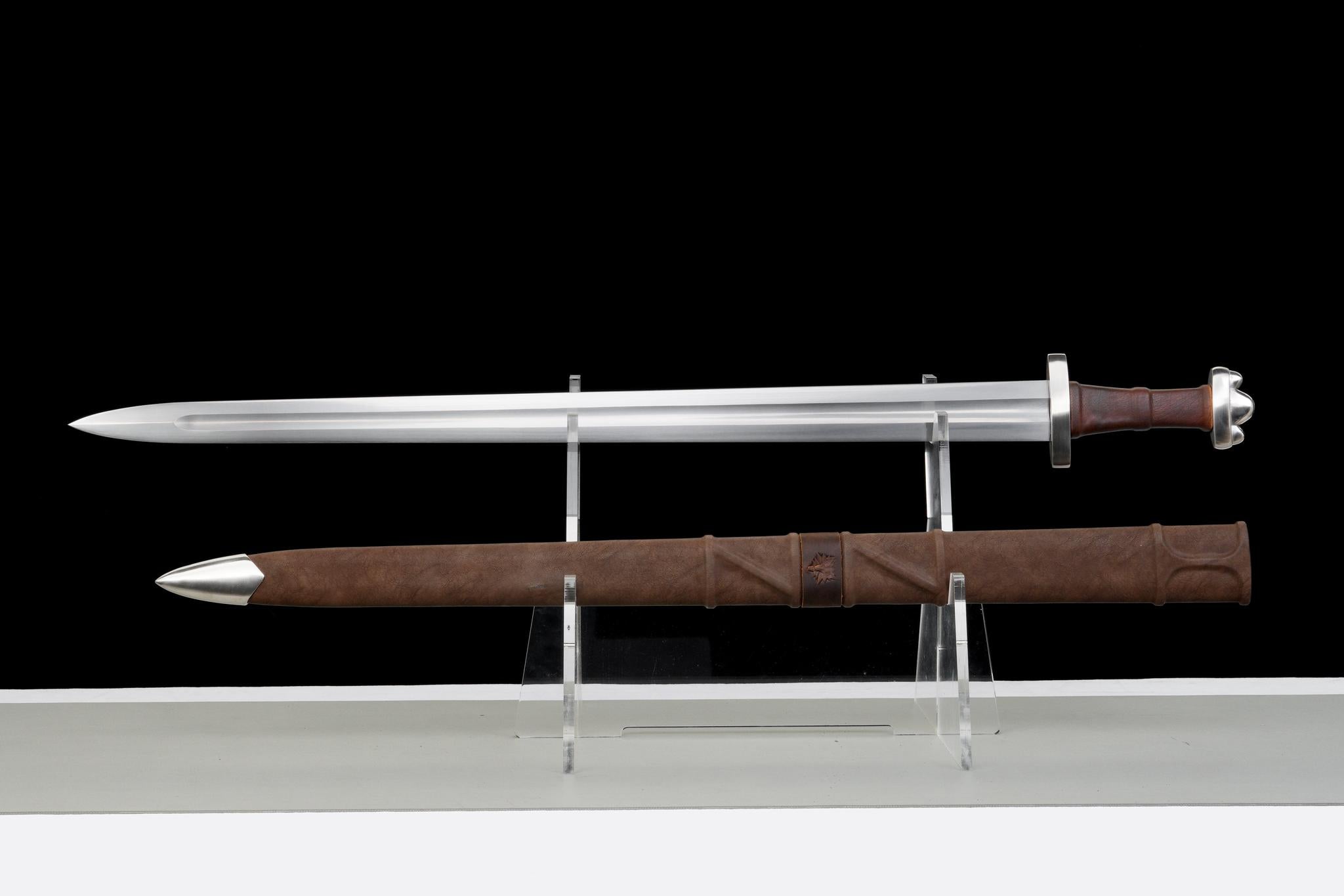 Wolfsong 65 Manganese Steel Viking Sword – 36.22 in – medieval sword