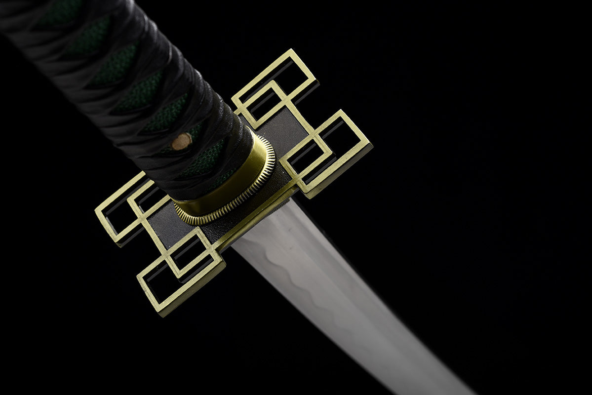 Handgefertigte Katana-Samurai-Schwerter, Dämonentöter, echtes Anime-Schwert, voller Tang, geschärft