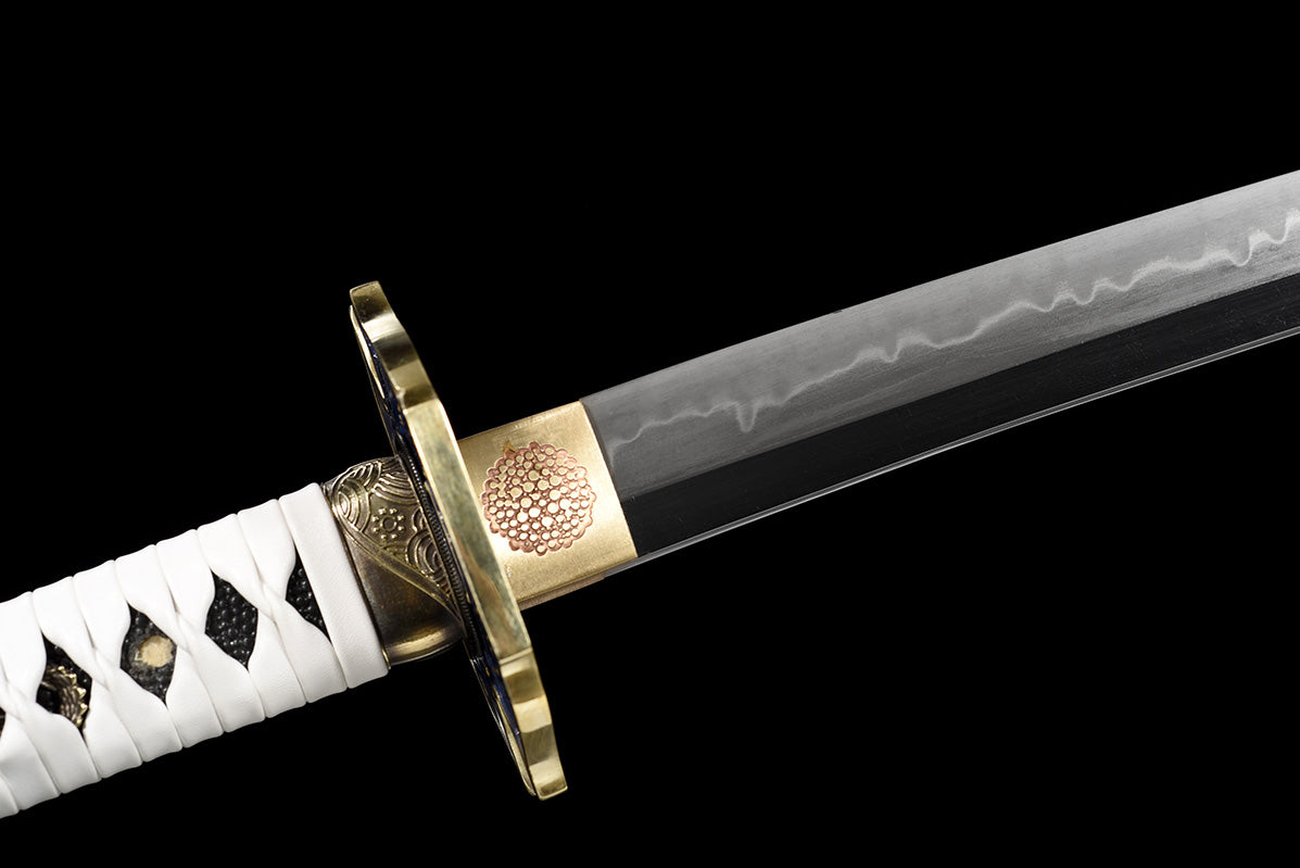 Devil May Cry Vergil Sword Épée de samouraï japonaise faite à la main Hamon en acier à haute teneur en manganèse