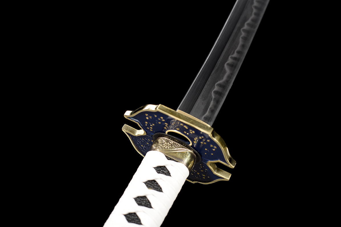 Devil May Cry Vergil Sword Épée de samouraï japonaise faite à la main Hamon en acier à haute teneur en manganèse