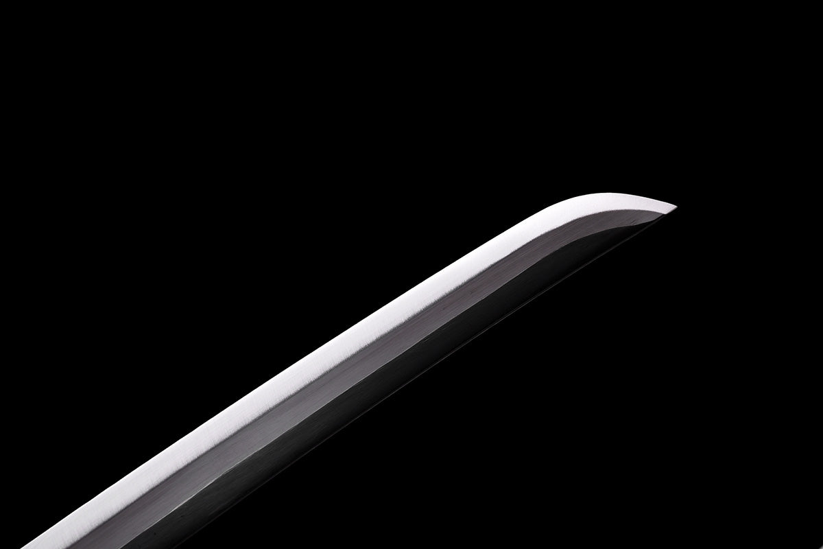 DEMON SLAYER Handgefertigte japanische Katana Samurai Schwerter Anime Schwert Full Tang 1045 Kohlenstoffstahl Echte schwarze Klinge Sharp Collection Cospaly 