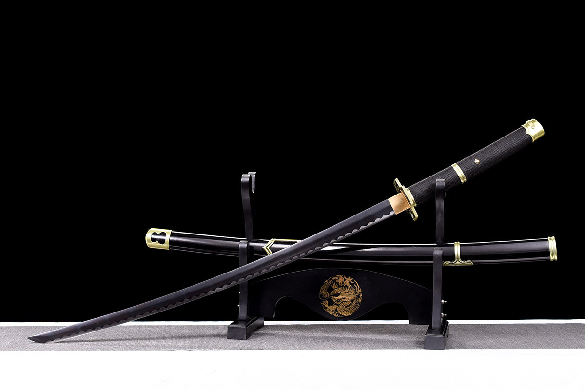 Une Pièce Roronoa Zoro Épées De Samouraï Katana Japonais Faites à La Main 