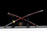 One Piece Roronoa Zoro Handmade Japan katana Samurai Swords Sword Full Tang