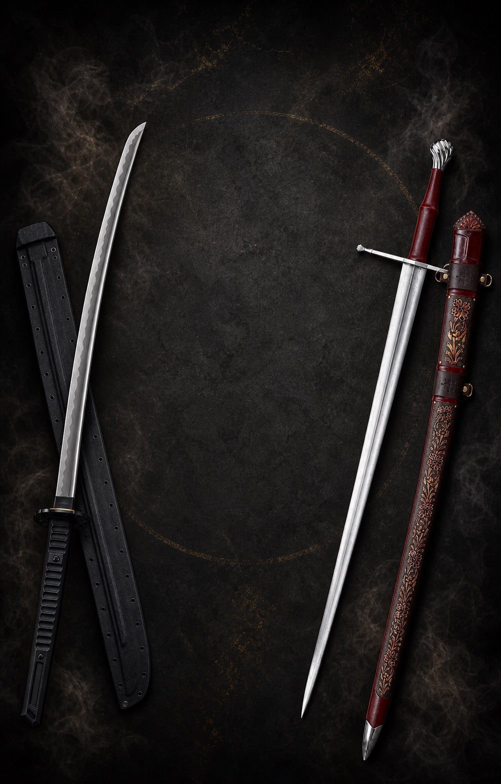 JMSWORD tactical and medieval swords mobile homepage banner