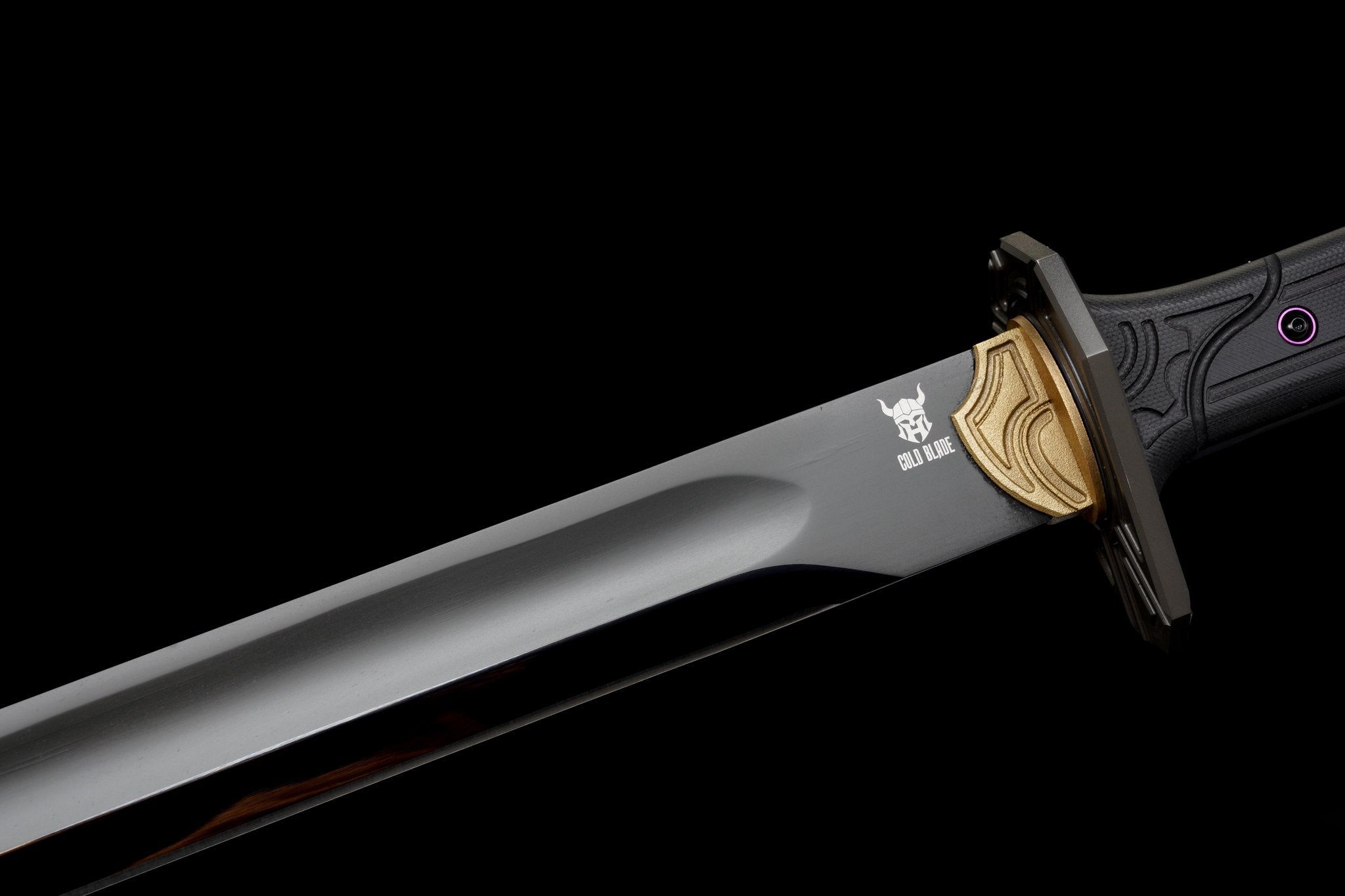 Midnight Tactical Gladius — DLC Elite – 80CrV2 Steel Tactical Sword – detail 7