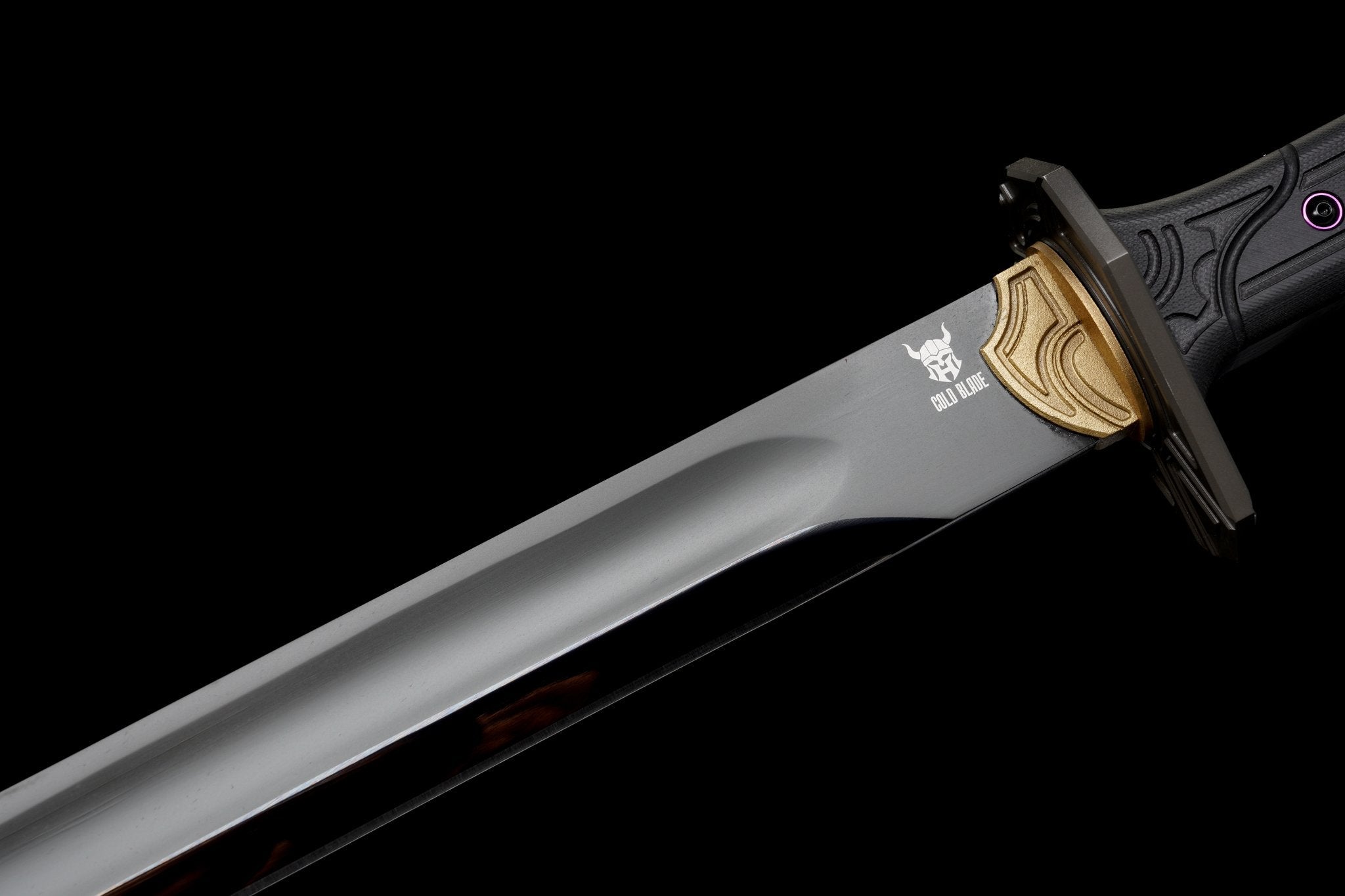 Midnight Tactical Gladius — DLC Elite – 80CrV2 Steel Tactical Sword – detail 8
