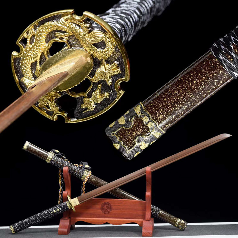Katana en bois d’épée d’entraînement fait à la main