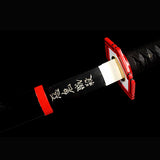 Handmade Katana Samurai swords Demon Slayer Real Anime Sword Full Tang Sharpened