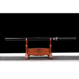 Handgefertigte Katana-Samurai-Schwerter, echtes Anime-Schwert, voller Tang, geschärft, sieben Assassinen