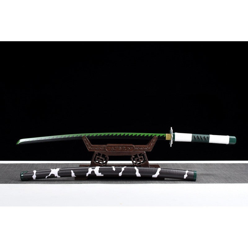 Épée de samouraï Katana faite à la main, véritables épées d'anime japonais aiguisées en acier au carbone 1045