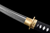 Handmade Japanese Katana Samurai Swords Real Tanto Sword T10 Carbon Steel Burning Blade Sharpened