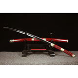 One Piece Roronoa Zoro Handmade Japan katana Samurai Swords Sword Full Tang 1045 Carbon Steel Black Blade