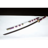 Handmade Japanese Katana Samurai Swords Real Anime Sword One Piece Full Tang Sharpened