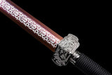 Handmade Real Sword Han Dynasty Chinese Swords High Manganese Steel Purple Blade