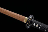 Handmade Japanese Wooden katana Samurai Swords High Quality Ninjato Rosewood Blade Training Sword White Scabbard