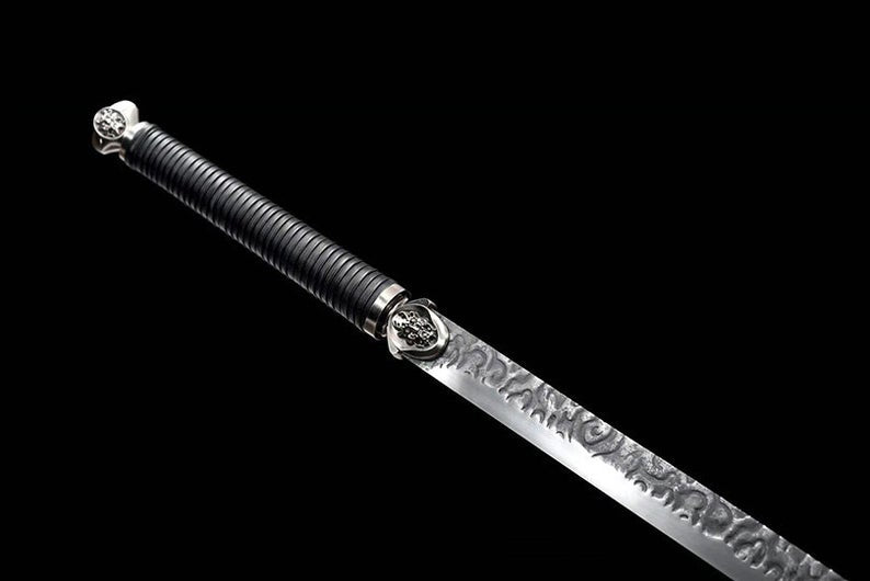 Épées de samouraï japonais Ninjato Ninja katana faites à la main, épée de haute qualité, Dragon magique en acier à haute teneur en manganèse 