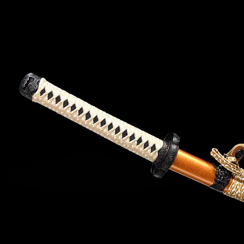 Handgefertigtes japanisches Katana-Übungs-Samurai-Schwerter-Tachi-Schwert aus Holz 