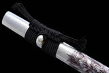 Handmade Japanese Wooden katana Samurai Swords High Quality Ninjato Rosewood Blade Training Sword White Scabbard