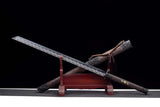 Handgefertigte chinesische Schwerter aus der Tang-Dynastie, hochwertiges echtes Schwert, Dao-Full-Tang-Drache mit hohem Manganstahlgehalt 