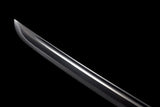 Handmade Japanese Katana Samurai Sword Real Anime Swords Sharpened High-carbon Steel Black Blade Full Tang